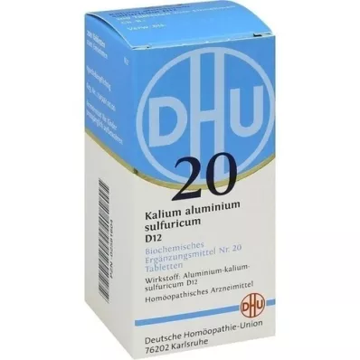 BIOCHEMIE DHU 20 Kalium alum.sulfur.D 12 Tabletten, 200 St