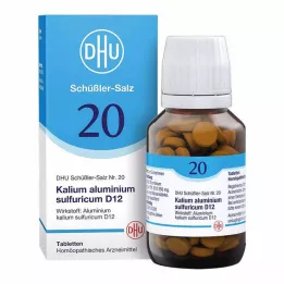 BIOCHEMIE DHU 20 Kalium alum.sulfur.D 12 Tabletten, 200 St