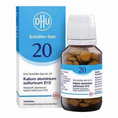 BIOCHEMIE DHU 20 Kalium alum.sulfur.D 12 Tabletten, 200 St