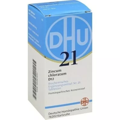 BIOCHEMIE DHU 21 Zincum chloratum D 12 Tabletten, 200 St