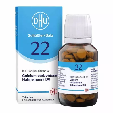 BIOCHEMIE DHU 22 Calcium carbonicum D 6 Tabletten, 200 St BIOCHEMIE DHU 22 Calcium carbonicum D 6 Tabletten, 200 St