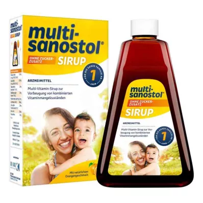 MULTI SANOSTOL Sirup ohne Zuckerzusatz, 260 g MULTI SANOSTOL Sirup ohne Zuckerzusatz, 260 g
