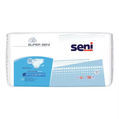 SUPER SENI Inkontinenzhose f.Erw.Gr.4 XL, 30 St