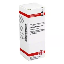 ACIDUM ACETICUM D 6 Dilution, 20 ml
