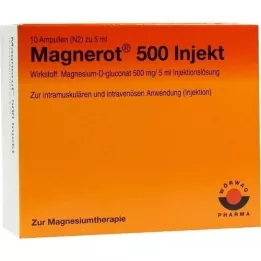 MAGNEROT 500 Injekt Ampullen, 10X5 ml