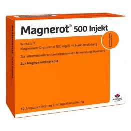 MAGNEROT 500 Injekt Ampullen, 10X5 ml