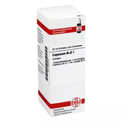 CAPSICUM Urtinktur D 1, 20 ml
