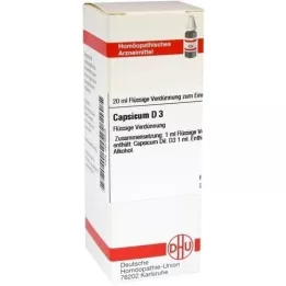 CAPSICUM D 3 Dilution, 20 ml