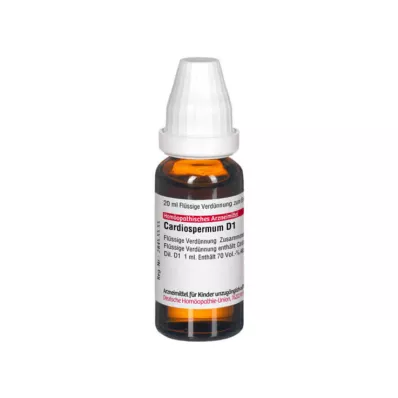 CARDIOSPERMUM D 1 Dilution, 20 ml