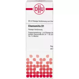 CHAMOMILLA D 1 Dilution, 20 ml