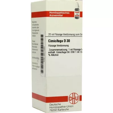 CIMICIFUGA D 30 Dilution, 20 ml CIMICIFUGA D 30 Dilution, 20 ml