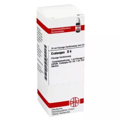 CRATAEGUS D 6 Dilution, 20 ml