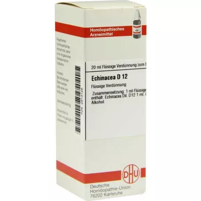 ECHINACEA HAB D 12 Dilution, 20 ml ECHINACEA HAB D 12 Dilution, 20 ml