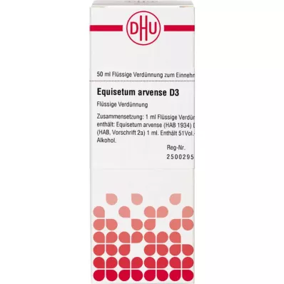 EQUISETUM ARVENSE D 3 Dilution, 50 ml
