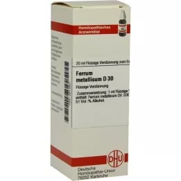 FERRUM METALLICUM D 30 Dilution, 20 ml