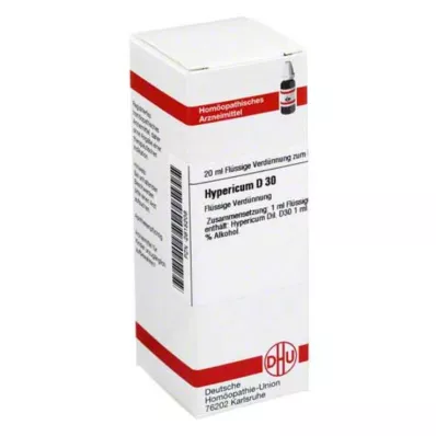 HYPERICUM D 30 Dilution, 20 ml