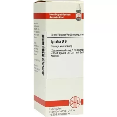 IGNATIA D 8 Dilution, 20 ml
