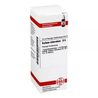 KALIUM CHLORATUM D 6 Dilution, 20 ml
