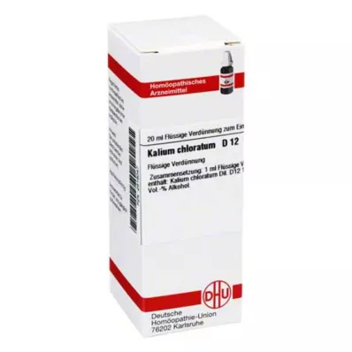 KALIUM CHLORATUM D 12 Dilution, 20 ml