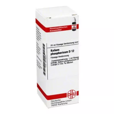 KALIUM PHOSPHORICUM D 12 Dilution, 20 ml