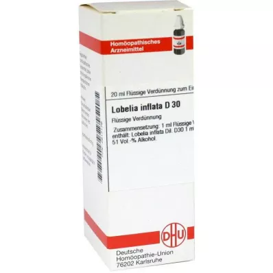 LOBELIA INFLATA D 30 Dilution, 20 ml