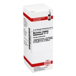 MERCURIUS SOLUBILIS Hahnemanni D 12 Dilution, 20 ml