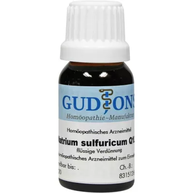 NATRIUM SULFURICUM Q 10 Lösung, 15 ml
