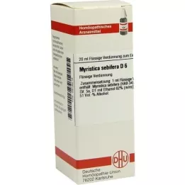 MYRISTICA SEBIFERA D 6 Dilution, 20 ml