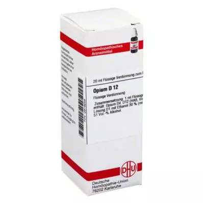 OPIUM D 12 Dilution, 20 ml