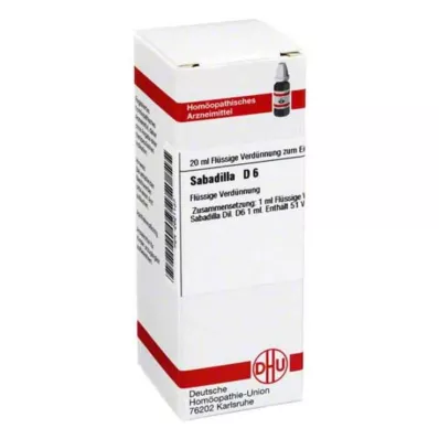SABADILLA D 6 Dilution, 20 ml