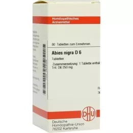 ABIES NIGRA D 6 Tabletten, 80 St