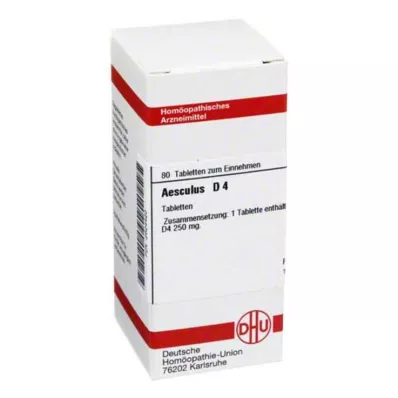 AESCULUS D 4 Tabletten, 80 St