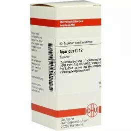 AGARICUS D 12 Tabletten, 80 St