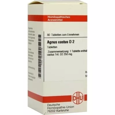 AGNUS CASTUS D 2 Tabletten, 80 St