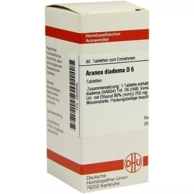 ARANEA DIADEMA D 6 Tabletten, 80 St