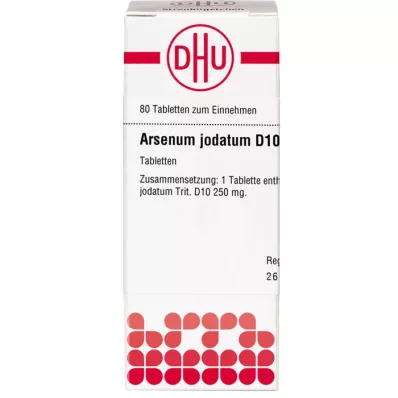 ARSENUM JODATUM D 10 Tabletten, 80 St