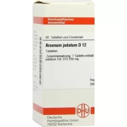 ARSENUM JODATUM D 12 Tabletten, 80 St