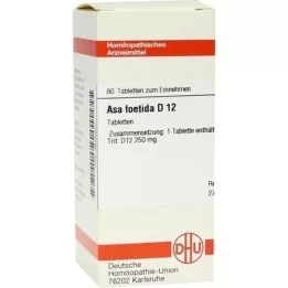 ASA FOETIDA D 12 Tabletten, 80 St