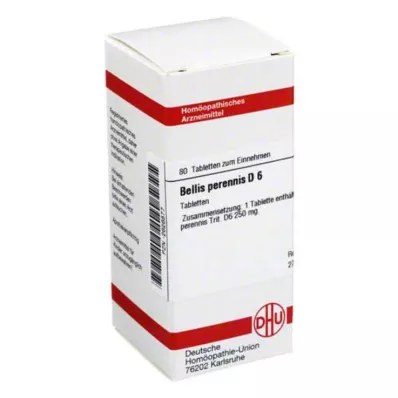 BELLIS PERENNIS D 6 Tabletten, 80 St BELLIS PERENNIS D 6 Tabletten, 80 St