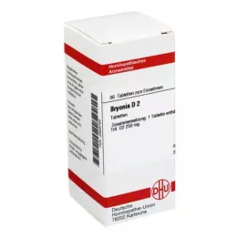 BRYONIA D 2 Tabletten, 80 St