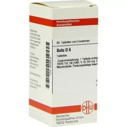 BUFO D 6 Tabletten, 80 St