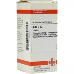 BUFO D 12 Tabletten, 80 St