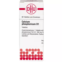 CALCIUM PHOSPHORICUM D 1 Tabletten, 80 St