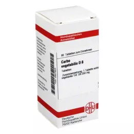 CARBO VEGETABILIS D 8 Tabletten, 80 St