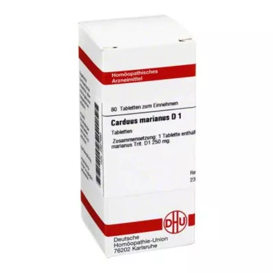 CARDUUS MARIANUS D 1 Tabletten, 80 St