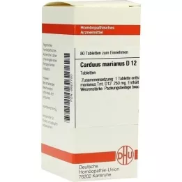 CARDUUS MARIANUS D 12 Tabletten, 80 St