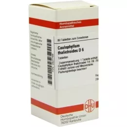 CAULOPHYLLUM THALICTROIDES D 6 Tabletten, 80 St