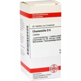 CHAMOMILLA D 6 Tabletten, 80 St