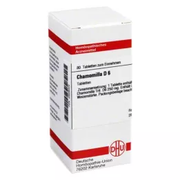 CHAMOMILLA D 6 Tabletten, 80 St