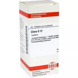 CHINA D 12 Tabletten, 80 St